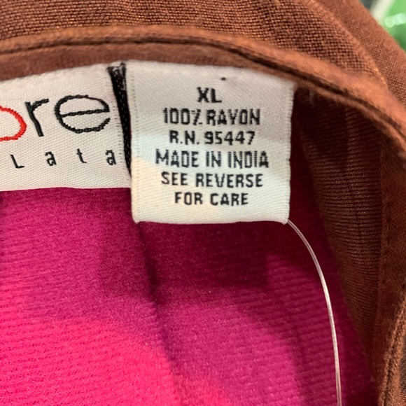 More by Lata Sequined Boho Top NWT - Picture 6 of 7